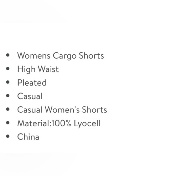 Blank NYC High Waisted Cargo Short - Picture 2 of 6